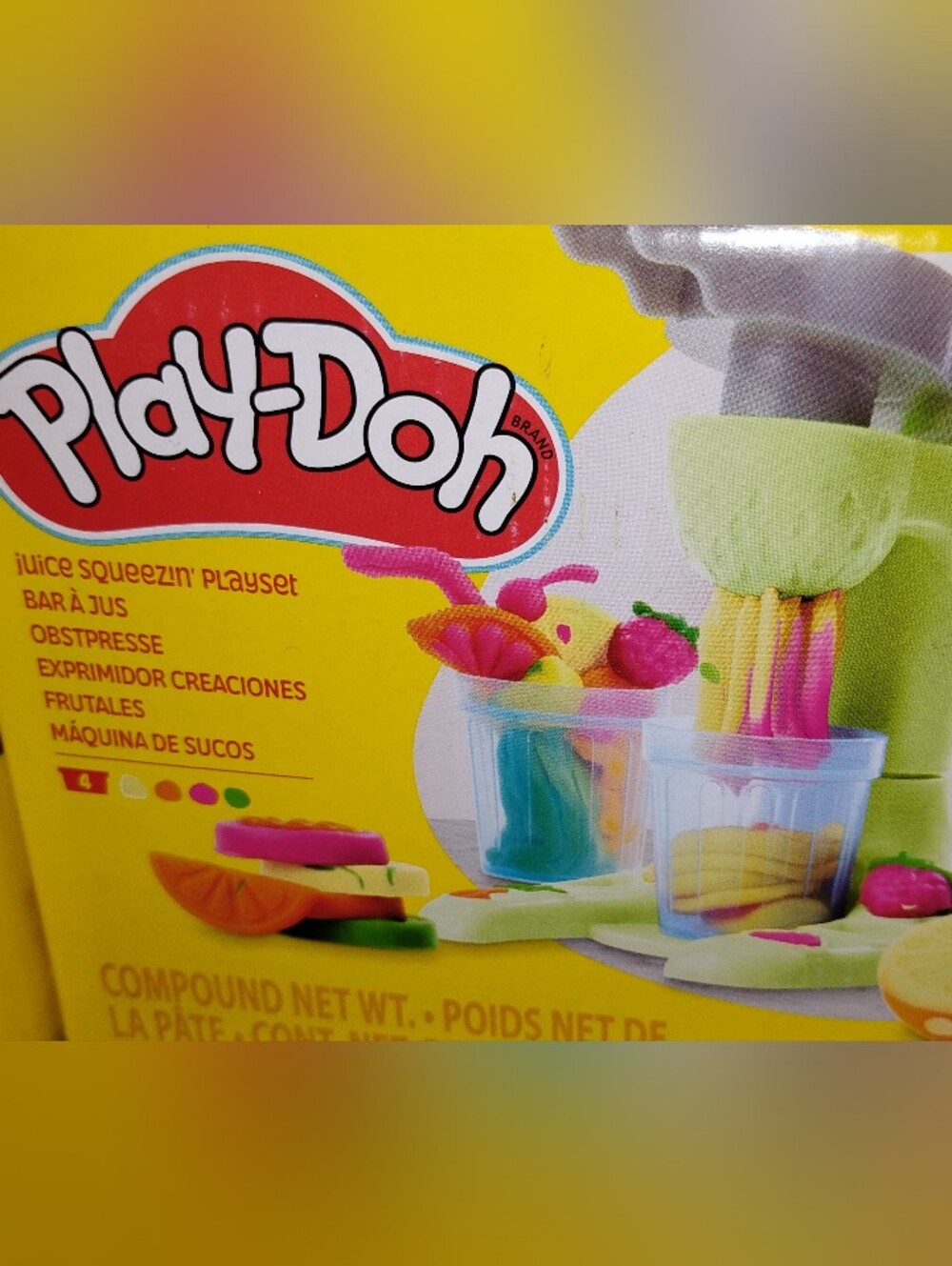 Kids' Play-Doh Juice Squeezit Playset - Bright Multi-Color Modeling Compound